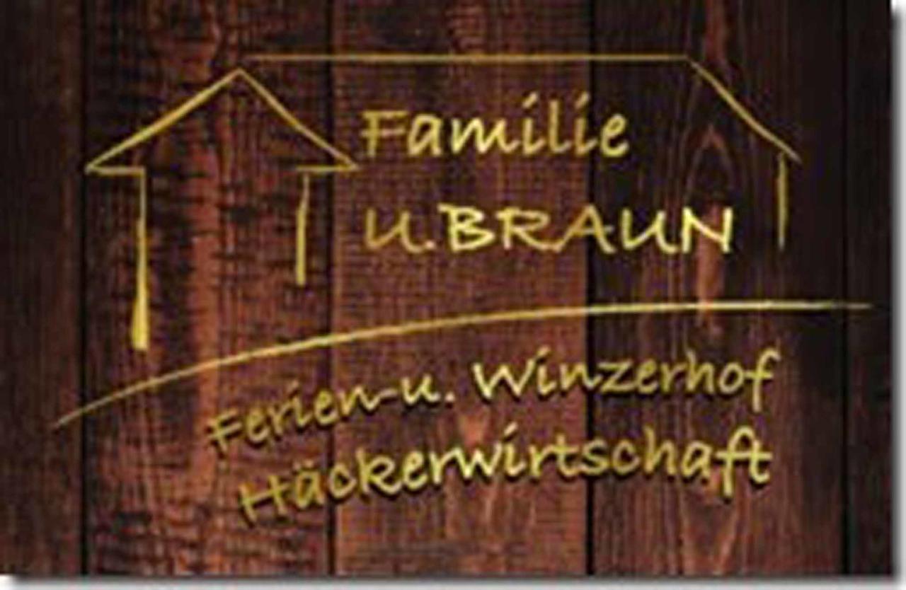 דירות נורדהיים Ferien- Und Winzerhof Ute Braun מראה חיצוני תמונה